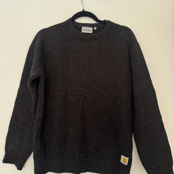 Carhartt WIP Pullover Anglistic Sweater - Speckled Black M - Excellent condition - Picture 4 of 5